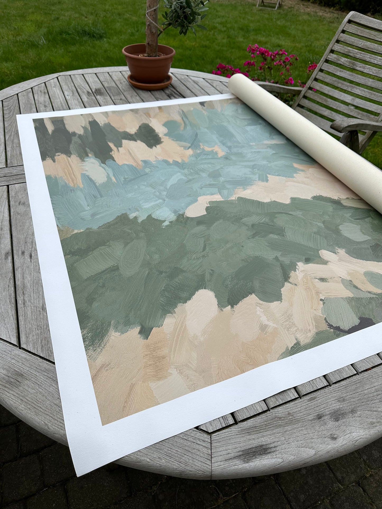 Art Print on Canvas #C323