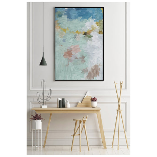 pastel colors abstract art